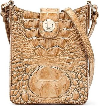 Brahmin Marley Cross Body Womens Handbags Driftwood, Leather