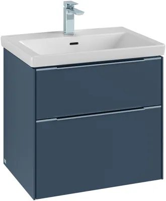 Villeroy & Boch Subway 3.0 Armoire Sous Lavabo, 2 Tiroirs