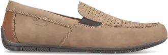 Rieker Bruine Klassieke Gesloten Mocassins Loafers - Heren - Loafers - Bruin - 44 EU - Leer - Schoenen