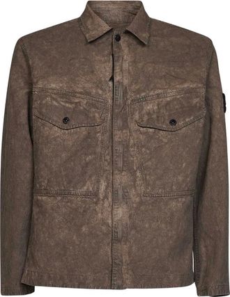 Stone Island Uomo, Magliette, Marrone, S, new