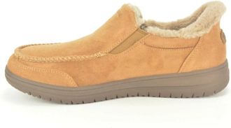 Skechers Camel Gesl.+Wol pantoffel - Heren - Outdoorschoenen - Bruin - 42 EU - Wol - Fitness