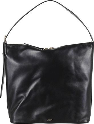 A.P.C. Sac Vera Leather Shoulder Bag