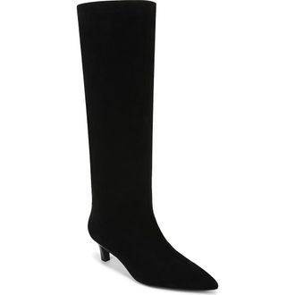 Nordstrom Dauphine Kitten Heel Knee High Boot in Black at Nordstrom Rack, Size 7.5