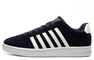 K-Swiss K-Swiss K Swiss Court Tiebreak II Suede Mens Trainers - Navy - Size UK 11