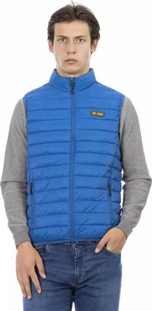 Ciesse Outdoor Blue Polyester Men Sleeveless Mens Jacket