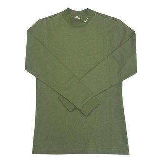 Nike AS M NL LS MOCK NECK SHIRT Green White DX5869-386