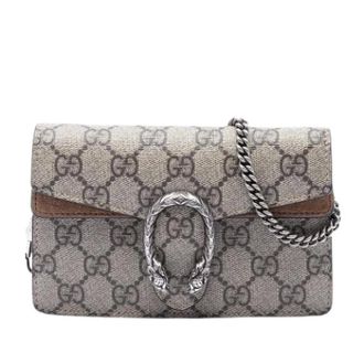 Gucci Pre-owned Mini Bags, female, Brown, Size: ONE SIZE Pre-owned Mini Crossbody Bag