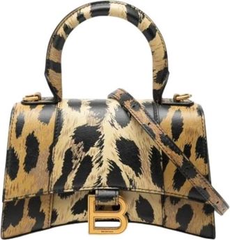 Balenciaga Pre-owned Hourglass - Dames - Vintage Mini Tas - Veelkleurig - ONE Size - Leer - Vintage