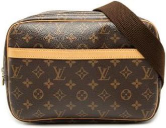 Louis Vuitton Pre-owned Reporter PM - Dames - Vintage Schoudertas - Bruin - ONE Size - Vintage