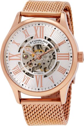 St&uuml;hrling Legacy Silver-tone Dial Mens Watch M15736