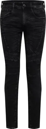 Replay Mens Zaldok Skinny-Fit Jeans in Grey Cotton - Size 34W/32L