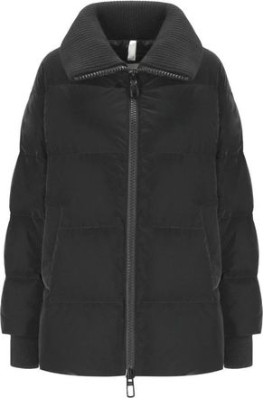 Duno Glossy Down Jacket - Dames - Gewatteerde jassen - Zwart - L - Wol - Jassen