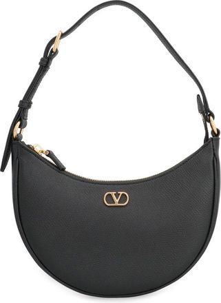 Valentino Garavani Vlogo Signature Mini Leather Hobo Bag