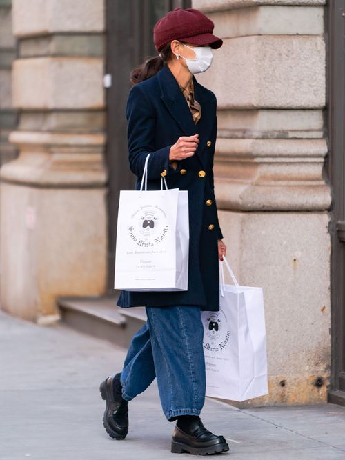 katie holmes street style