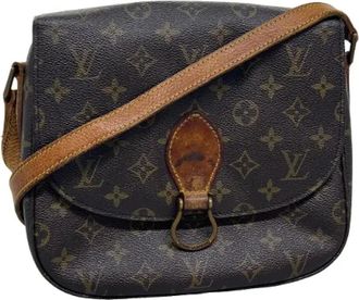 Louis Vuitton Pre-owned Canvas Cross Body Bag - Dames - Vintage Schoudertas - Bruin - ONE Size - Vintage