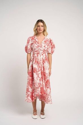 Guadalupe Design Monica Dress in Red at Nordstrom, Size X-Large