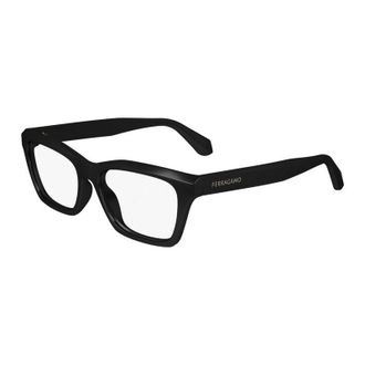 Ferragamo Eyeglasses Square Full Rim, Transparent Brown Frame And Clear Demo Lens Lens Sf2986232