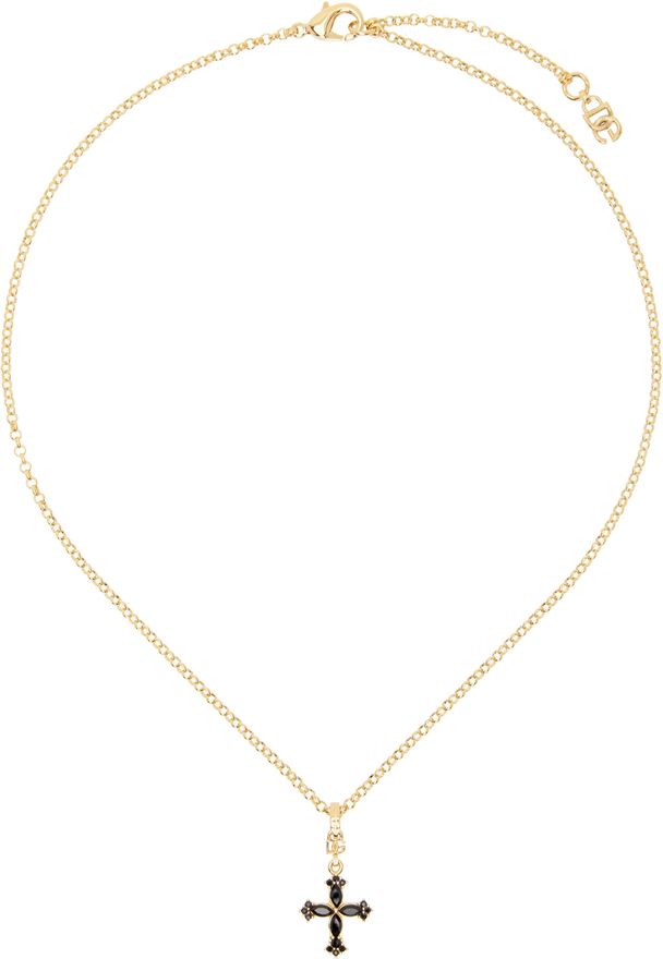 ★関税込み★【DOLCE＆GABBANA】ロゴ ペンダント ネックレス 関税込】DOLCE & GABBANA ドルガバ◇ロゴプレート ネックレス