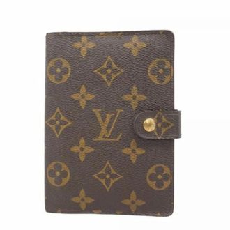 Louis Vuitton Vintage, unisex, Bruin, ONE Size, Pre-owned Stoffen Home-Office