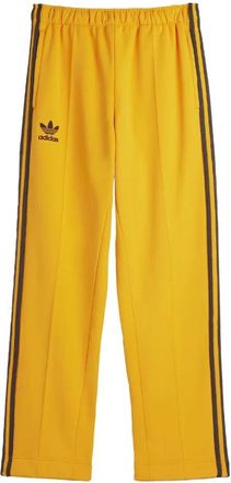 adidas Broeken, Heren, Geel, XS, Polyester, Track Pants Eqt Orange Stijlvol Ontwerp