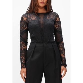 Est'seven Dames, Tops, Zwart, Maat: XS Polyamide