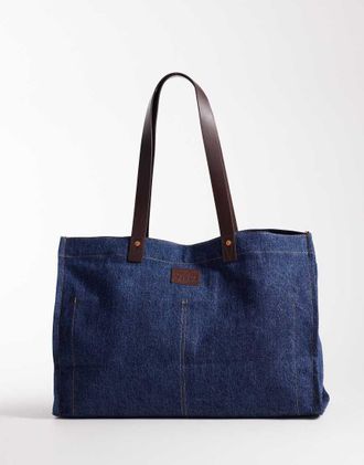 Levi's All Day - Maxi borsa in tela color pietra-Neutro