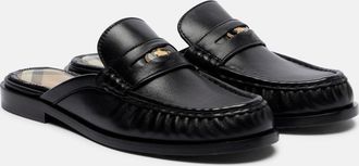 Burberry Leather mules