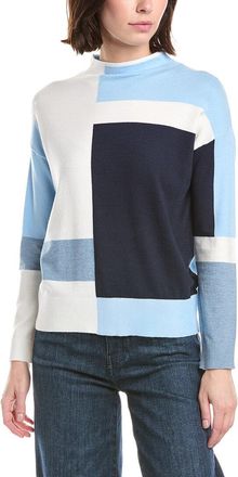 T Tahari Modern Colorblock Pullover