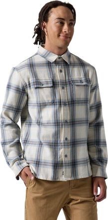 Backcountry Venture Midweight Flannel Shirt - Mens in Turbulence Peeler Plaid at Nordstrom, Size Xx-Large