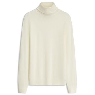 BOSS BY BECKHAM turtleneck sweater in virgin wool and cashmere