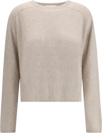 Lisa Yang Maglione Lexia con maniche raglan - Toni neutri