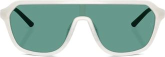 Oliver Peoples shield-frame sunglasses - White