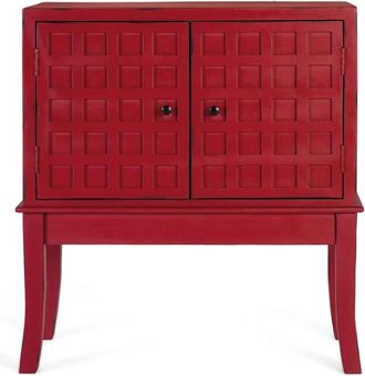 Giner&Colomer Mesita auxiliar de madera de mango de 81 cm