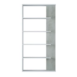 Usinestreet Estanter&iacute;a melamina, blanco artik, 90 x 180 x 25cm