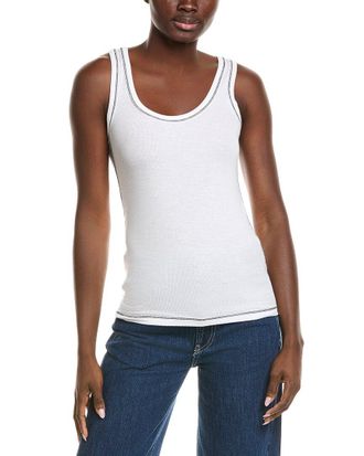 ATM Anthony Thomas Melillo Atm Anthony Thomas Melillo Rib Boyfriend Tank Top