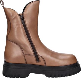 Emanuelle Vee Laarzen Bruin - Dames - Enkellaarsjes - Bruin - 39 EU - Schoenen