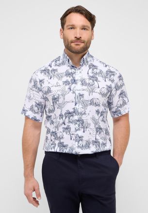 Eterna Kurzarmhemd COMFORT FIT EASY IRON (b&uuml;gelleicht)