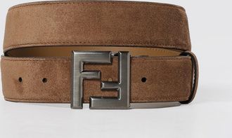 Fendi Cintura Squared FF Fendi in camoscio