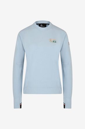 Moncler Rundhalssweatshirt aus Fleece GRENOBLE