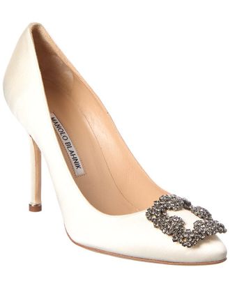 Manolo Blahnik Hangisi 105 Satin Pump