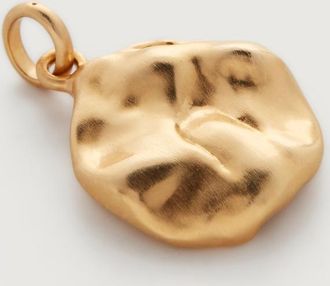 Monica Vinader Gold Cast Keshi Pearl Pendant