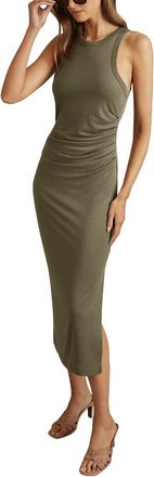 Reiss Lola Jersey Racer Midi Dress