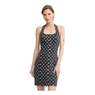 Guess Vestido Mini Vaquero - Dresses - Mujer - Negro - L