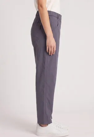 Brunello Cucinelli Relaxed-Fit Cotton Trousers - Gray