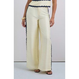 Scalpers Allop Pant in Navyecru at Nordstrom, Size X-Large Eu