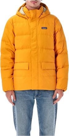 Patagonia Sisar Down Hoody Jkt - Heren - Ski Jassen - Oranje - L - Leer - Fitness