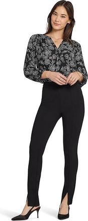 NYDJ Zelda Pant Womens Clothing Oxford Navy : XS 29, Elastane/Nylon/Viscose