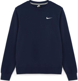 Nike Mens Nike Knit Sports Fleece Lined Stay Warm Round Neck Pullover Blue 916609-410