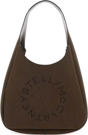 Stella McCartney schoudertas met geperforeerd logo