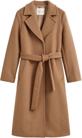 GANT Cappotto con cintura - - Coats - Donna - Marrone - M